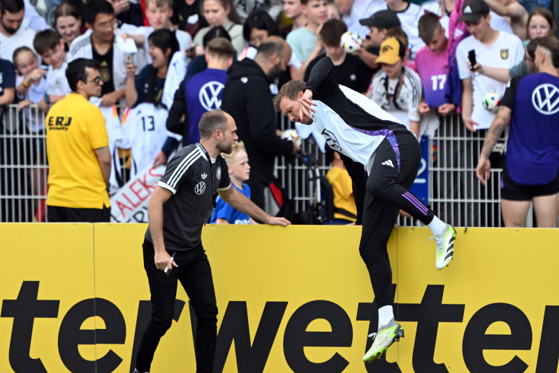 National team - public training in Jena