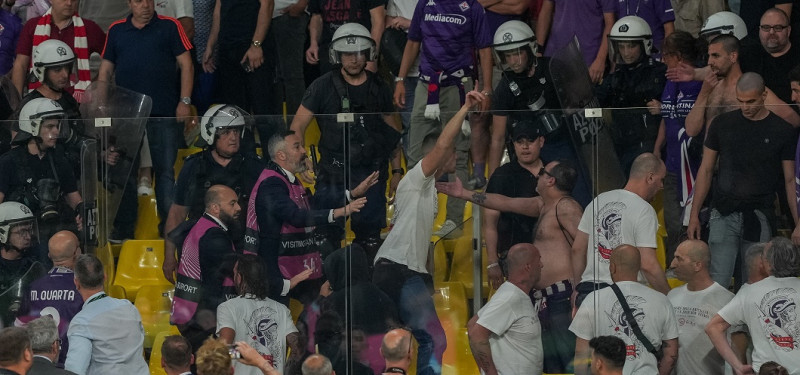 FOTBAL: OLYMPIAKOS - FIORENTINA, UEFA EUROPA CONFERENCE LEAGUE 2024 (29.05.2024)