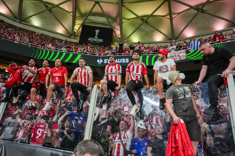 FOTBAL: OLYMPIAKOS - FIORENTINA, UEFA EUROPA CONFERENCE LEAGUE 2024 (29.05.2024)