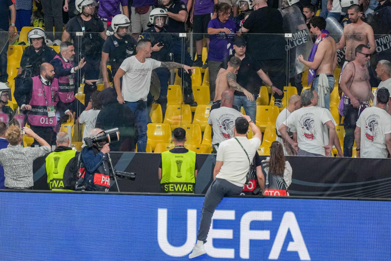 FOTBAL: OLYMPIAKOS - FIORENTINA, UEFA EUROPA CONFERENCE LEAGUE 2024 (29.05.2024)