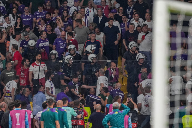 FOTBAL: OLYMPIAKOS - FIORENTINA, UEFA EUROPA CONFERENCE LEAGUE 2024 (29.05.2024)