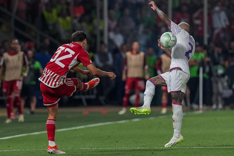 FOTBAL: OLYMPIAKOS - FIORENTINA, UEFA EUROPA CONFERENCE LEAGUE 2024 (29.05.2024)