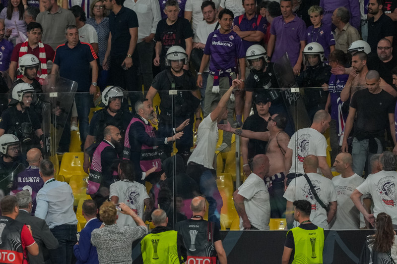 FOTBAL: OLYMPIAKOS - FIORENTINA, UEFA EUROPA CONFERENCE LEAGUE 2024 (29.05.2024)