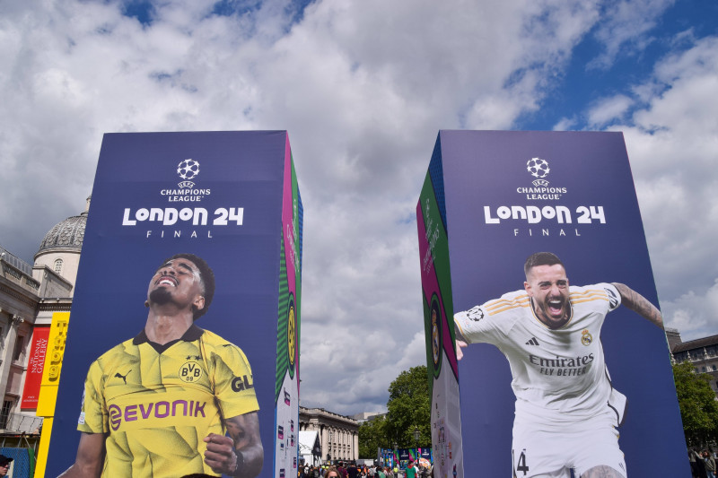 Champions League Festival on Regent Street in London, UK - 30 May 2024