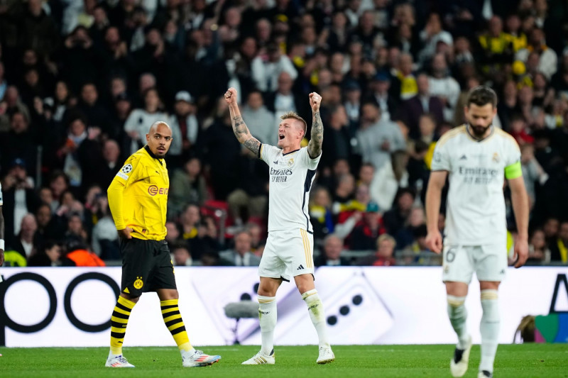 Borussia Dortmund v Real Madrid CF - UEFA Champions League Final 2023/24, London, United Kingdom - 01 Jun 2024