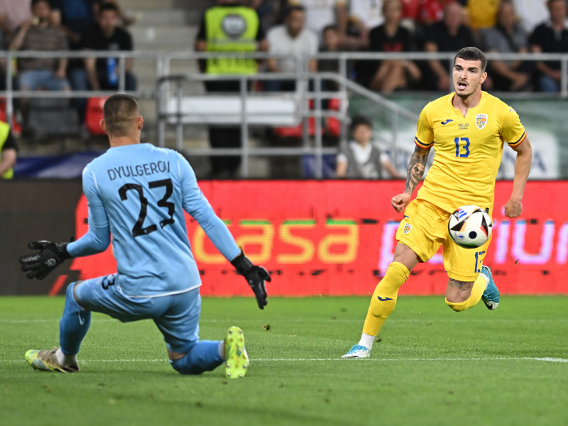 FOTBAL:ROMANIA-BULGARIA, AMICAL (4.06.2024)