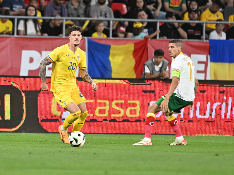 FOTBAL:ROMANIA-BULGARIA, AMICAL (4.06.2024)