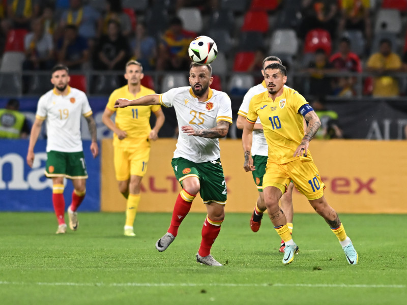 FOTBAL:ROMANIA-BULGARIA, AMICAL (4.06.2024)