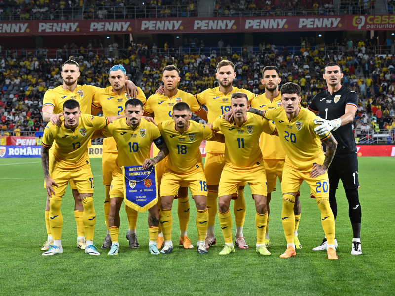 FOTBAL:ROMANIA-BULGARIA, AMICAL (4.06.2024)