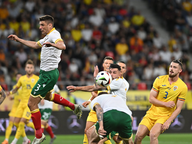 FOTBAL:ROMANIA-BULGARIA, AMICAL (4.06.2024)