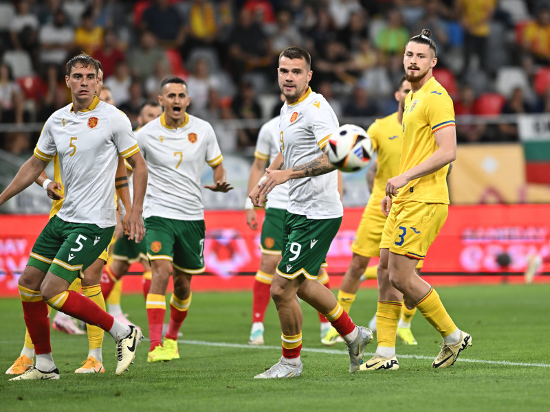 FOTBAL:ROMANIA-BULGARIA, AMICAL (4.06.2024)