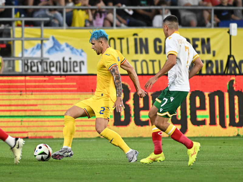 FOTBAL:ROMANIA-BULGARIA, AMICAL (4.06.2024)