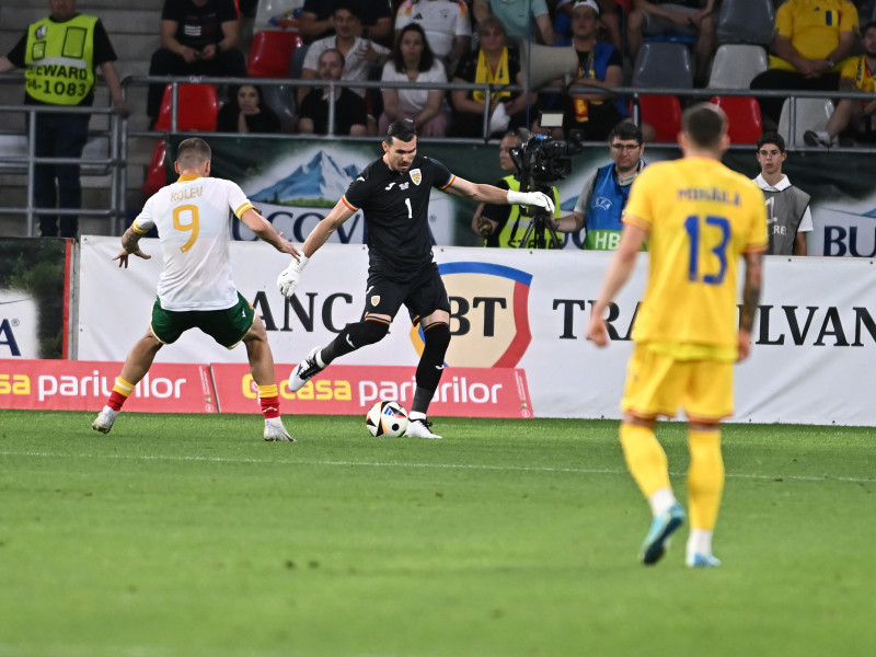 FOTBAL:ROMANIA-BULGARIA, AMICAL (4.06.2024)