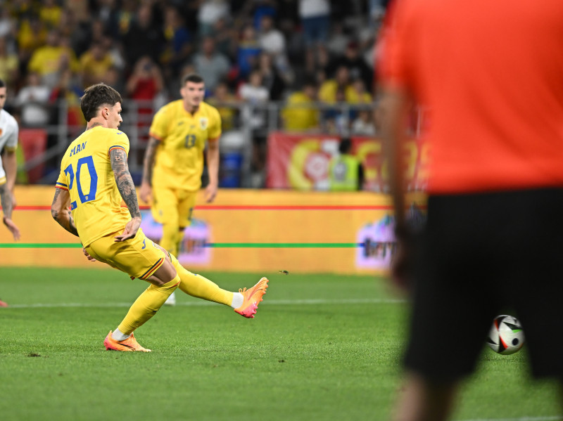 FOTBAL:ROMANIA-BULGARIA, AMICAL (4.06.2024)