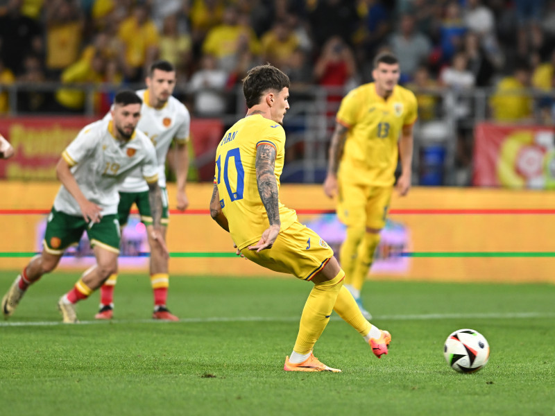 FOTBAL:ROMANIA-BULGARIA, AMICAL (4.06.2024)