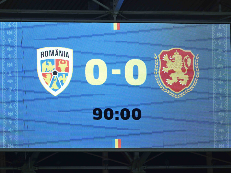FOTBAL:ROMANIA-BULGARIA, AMICAL (4.06.2024)
