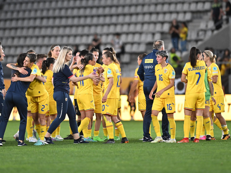 FOTBAL FEMININ:ROMANIA-BULGARIA, PRELIMINARIILE C.E 2025 (31.05.2024)