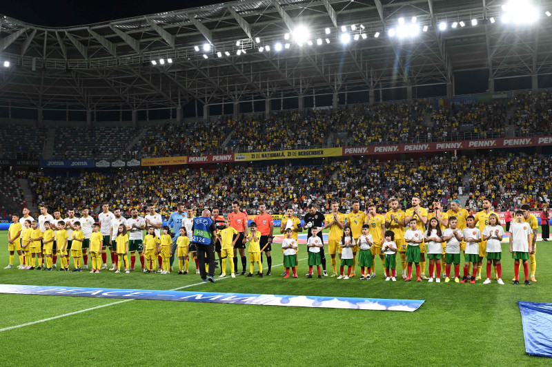 FOTBAL:ROMANIA-BULGARIA, AMICAL (4.06.2024)