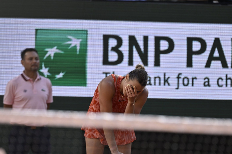 Tennis Roland Garros 2024 France Aryna Sabalenka Belarus Tennis Roland Garros 2024 France 05 06 2024 ChrysleneCaillaud P