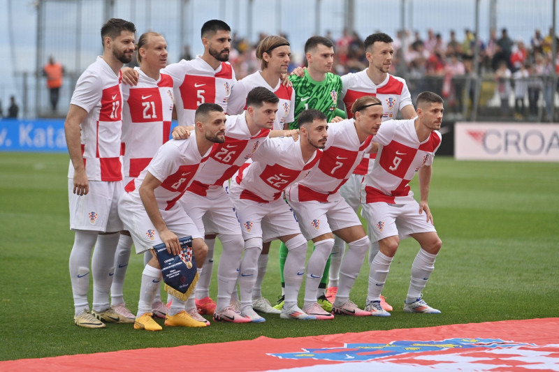 Croatia, Rijeka, 030624. Stadium Rujevica. Friendly football match on the eve of the European Championship, EM, Europame