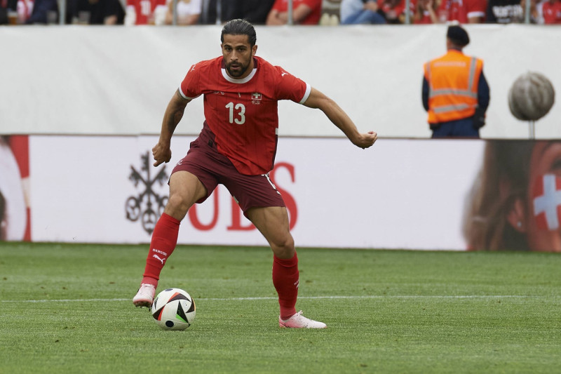 Fussball Länderspiel Schweiz gegen Österreich, St. Gallen, Schweiz St. Gallen, Schweiz. 8. Juni 2024. Ricardo Rodriguez