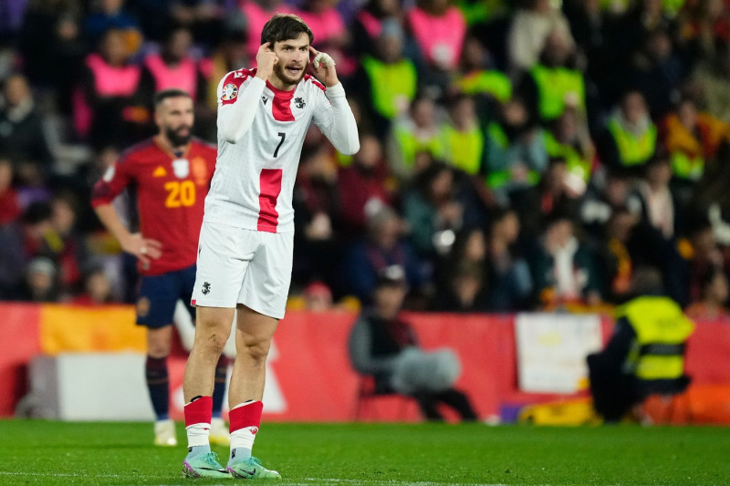Spain v Georgia: Group A - UEFA EURO 2024 European Qualifiers, Valladolid - 19 Nov 2023