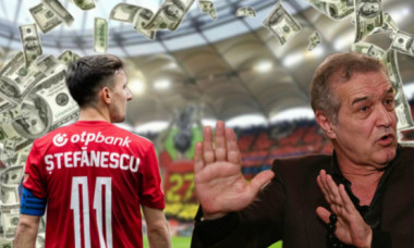 Cât a plătit exact Gigi Becali pentru transferul lui Marius Ștefănescu la FCSB! Unde ajung banii