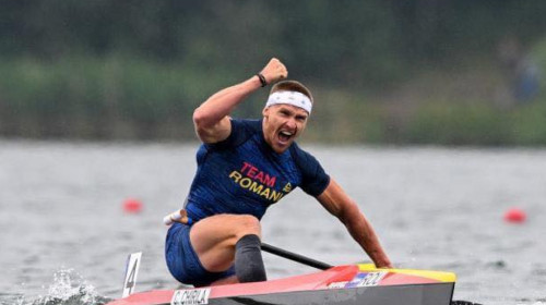 Cătălin Chirilă a cucerit medalia de aur la Campionatul European în proba de canoe simplu 1.000 de metri!