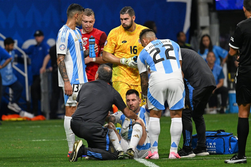 RECORD DATE NOT STATED Copa America USA 2024 Argentina vs Canada Lionel Messi of Argentina during the game between Argen