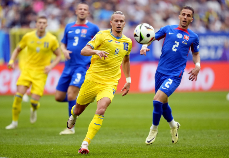 Slovakia v Ukraine - UEFA Euro 2024 - Group D - Dusseldorf Arena