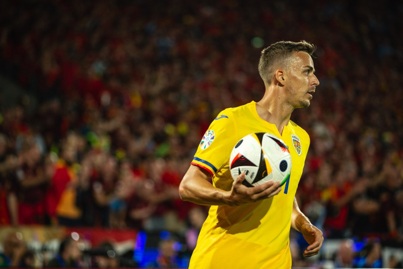 UEFA Euro 2024 Championship - Group E - Belgium v Romania, Cologne, Germany, June 22nd 2024, Cologne, North Rhine-Westphalia, Germany - 22 Jun 2024