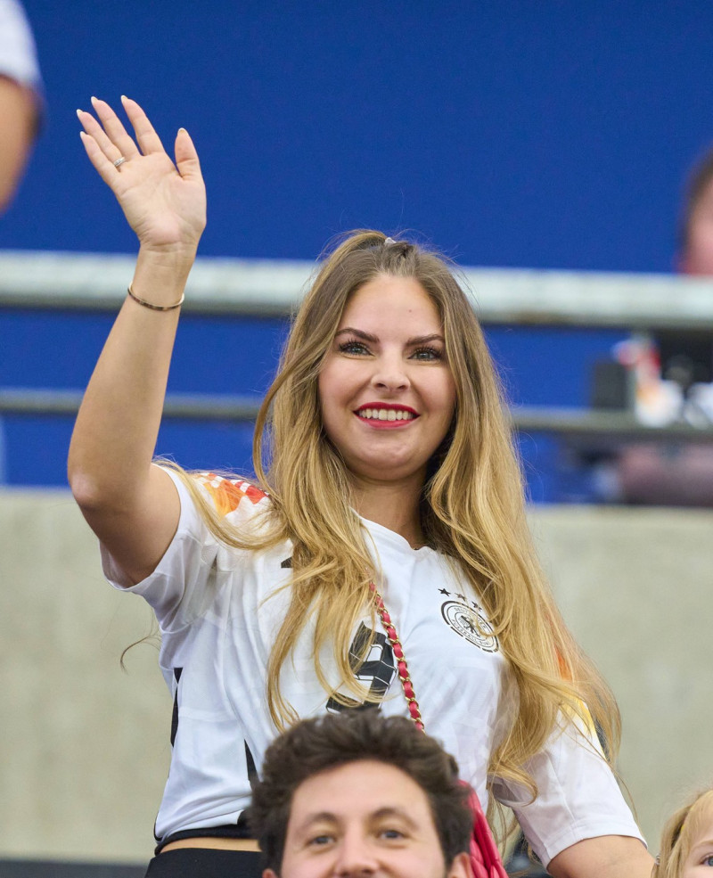 Lisa, wife of Niclas Fuellkrug, Füllkrug, DFB 9 in the group A stage match GERMANY - SWITZERLAND 1-1 of the UEFA Europea