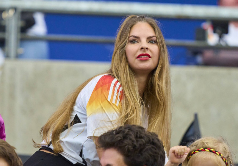 Lisa, wife of Niclas Fuellkrug, Füllkrug, DFB 9 in the group A stage match GERMANY - SWITZERLAND 1-1 of the UEFA Europea
