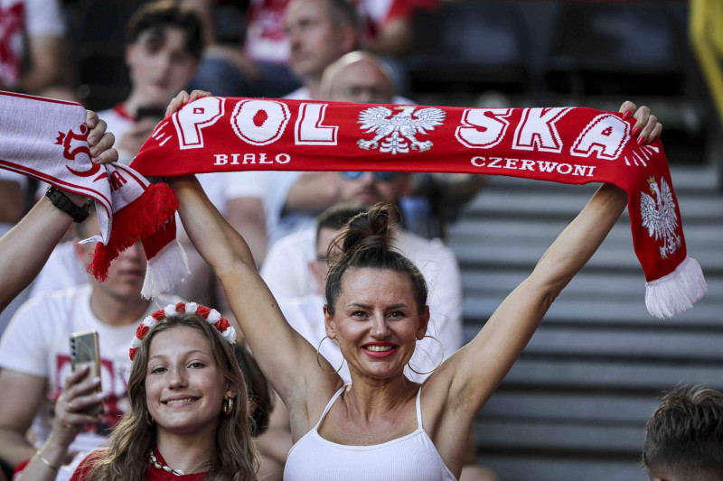 Supporters equipe de Poland â€“ ambiance FOOTBALL : France vs Netherlands- Euro 2024 Groupe D Signal Iduna Park - 25/06/20