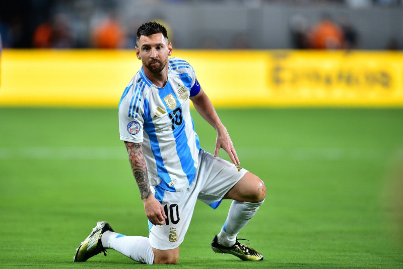 RECORD DATE NOT STATED Copa America USA 2024 Chile vs Argentina Lionel Messi of Argentina during the game between Chile