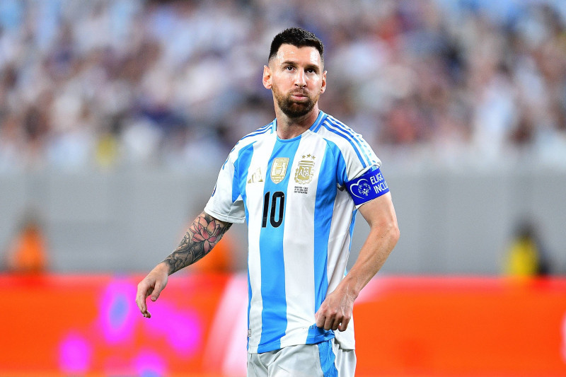 RECORD DATE NOT STATED Copa America USA 2024 Chile 0-1 Argentina Lionel Messi of Argentina during the game between Chile