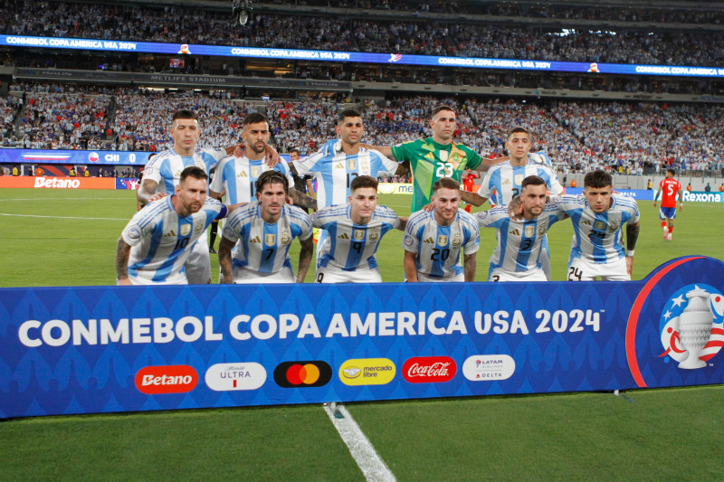 Chile v Argentina - CONMEBOL Copa America USA 2024, New Jersey, United States - 26 Jun 2024