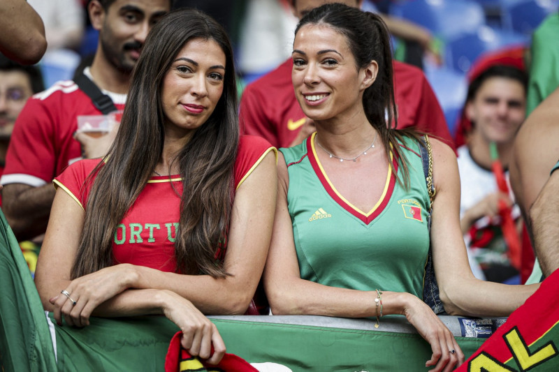 Match de l'Euro 2024 "Georgie - Portugal (2-0) à la Veltins-Arena