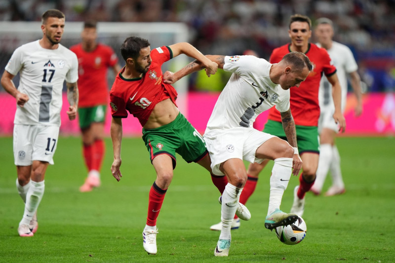 Portugal v Slovenia - UEFA Euro 2024 - Round of 16 - Frankfurt Arena