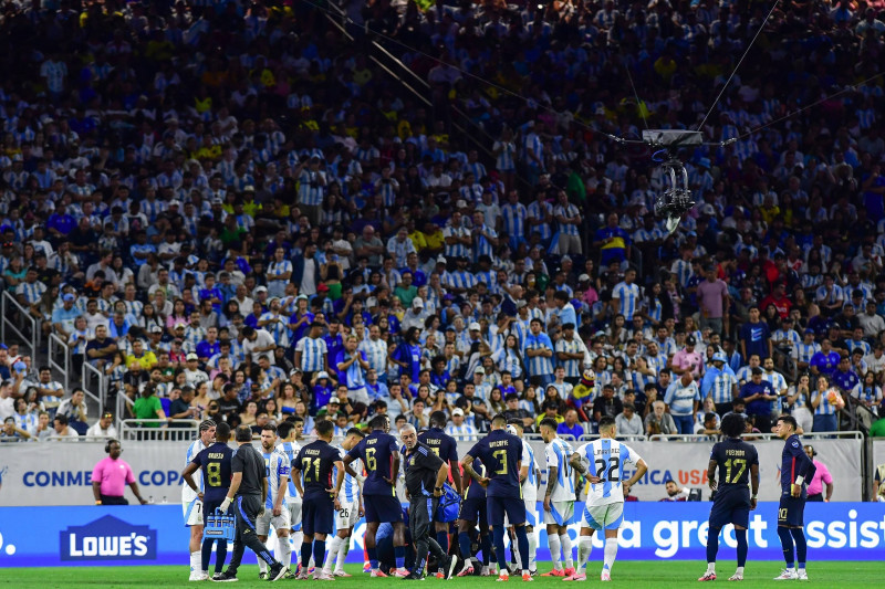 RECORD DATE NOT STATED Copa America USA 2024 Argentina vs Ecuador Quarterfinals Moises Caicedo of Ecuador during the CON