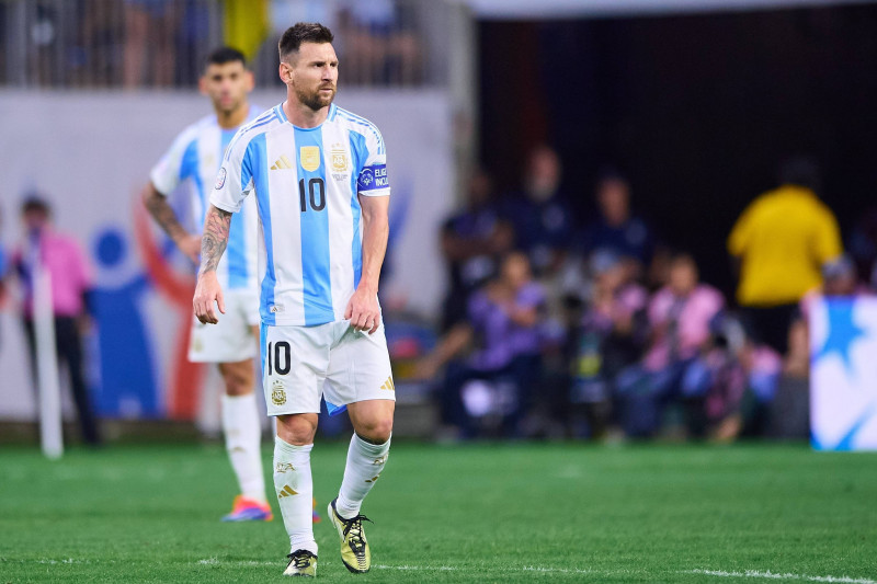 RECORD DATE NOT STATED Copa America USA 2024 Argentina vs Ecuador Quarterfinals Lionel Messi of Argentina during the CON