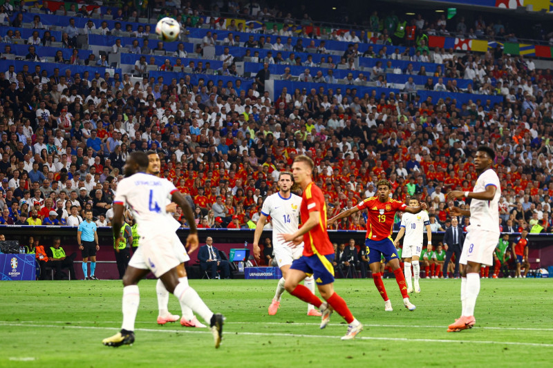 Spain v France, UEFA European Championship 2024, Semi Final, Football, Munich Football Arena, Munich, Germany - 09 Jul 2024