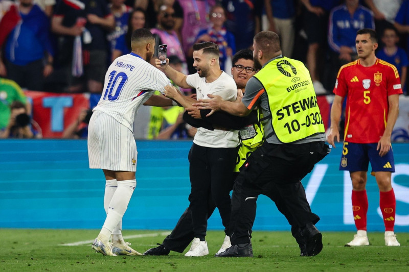 Spain v France, UEFA European Championship 2024, Semi Final, Football, Munich Football Arena, Munich, Germany - 09 Jul 2024