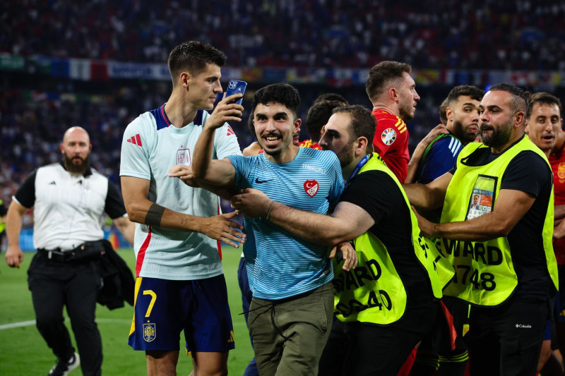 Spain v France, UEFA European Championship 2024, Semi Final, Football, Munich Football Arena, Munich, Germany - 09 Jul 2024