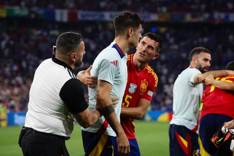 Spain v France, UEFA European Championship 2024, Semi Final, Football, Munich Football Arena, Munich, Germany - 09 Jul 2024