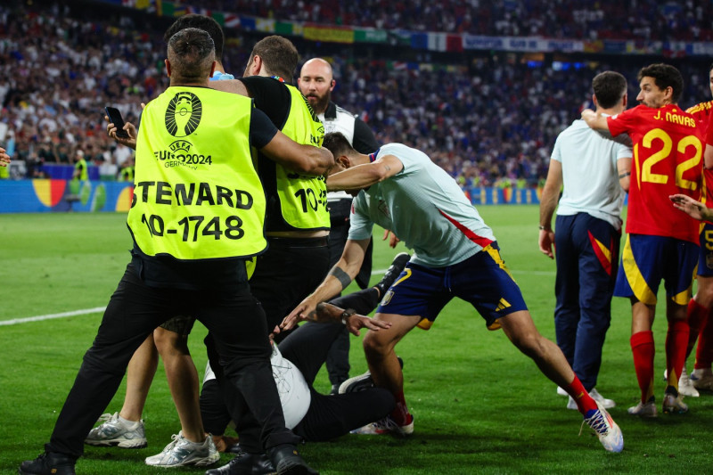 Spain v France, UEFA European Championship 2024, Semi Final, Football, Munich Football Arena, Munich, Germany - 09 Jul 2024