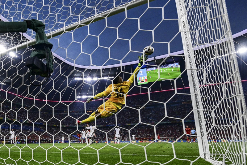 UEFA EURO 2024: semi - finals Spain vs France in Munich, Arena München, Bavaria, Germany - 09 Jul 2024