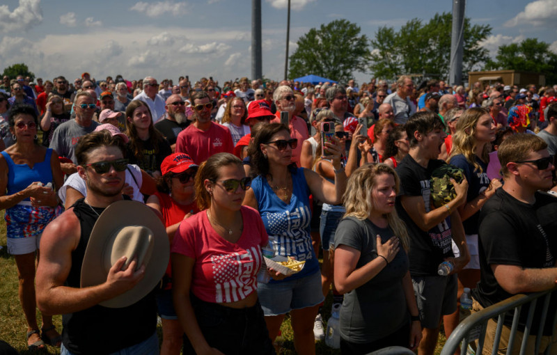 Donald Trump Holds A Campaign Rally In Butler, Pennsylvania