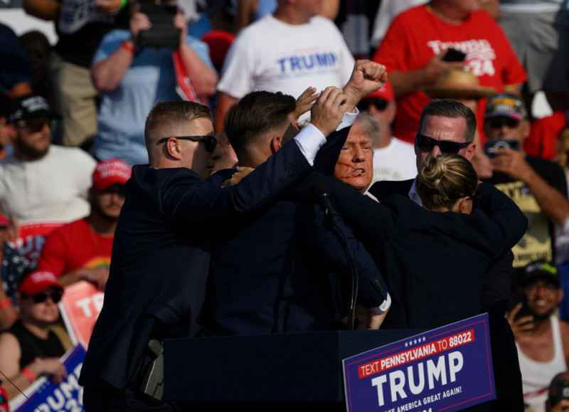 Donald Trump Holds A Campaign Rally In Butler, Pennsylvania