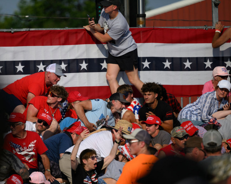 Donald Trump Holds A Campaign Rally In Butler, Pennsylvania